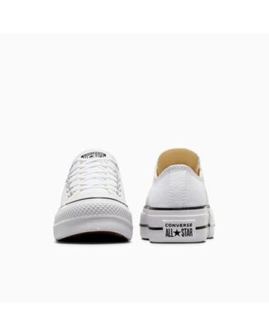 CONVERSE ALL STAR PLATFORM 560251C WEISSE CANVAS-SNEAKER MULTICOLOR