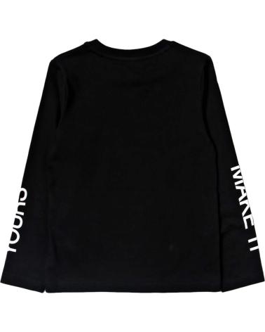 DKNY CAMISETA DE MANGA LARGA EN PARA NINAS NEGRO
