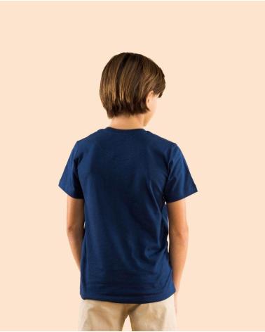 SCOTTA CAMISETA NINO MULTILOGO MARINO