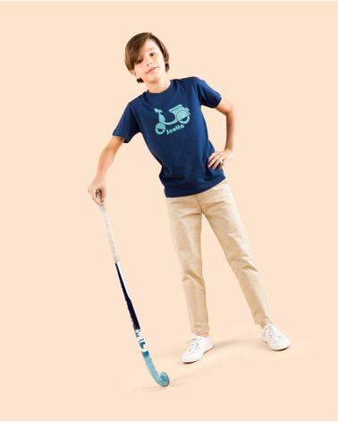 SCOTTA CAMISETA NINO MULTILOGO MARINO