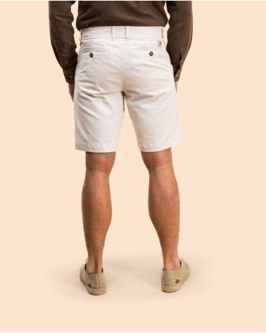 SCOTTA DARK BEIGE BERMUDA SHORTS FOR MEN BEIGE