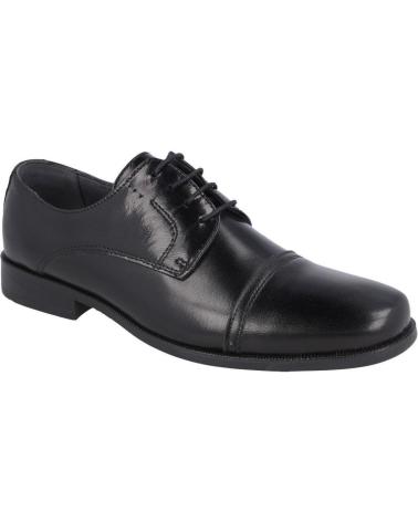ZAPATOS DE CORDONES LUISETTI 19305G CONFORT NEGRO PARA CEREMONIA NEGRO