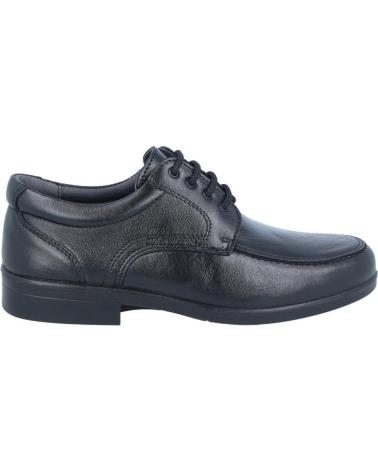 SCARPA DERBY IN PELLE NERA LUISETTI MODELLO 26851ST NEGRO