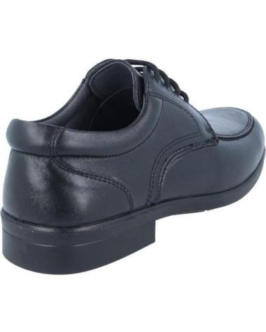 SCARPA DERBY IN PELLE NERA LUISETTI MODELLO 26851ST NEGRO