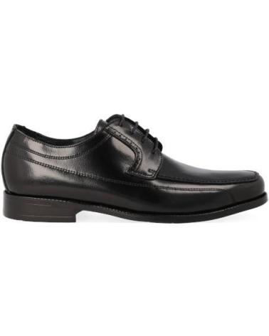 ZAPATO DE CORDONES LUISETTI CONFORT 19301SUELA NEGRO NEGRO