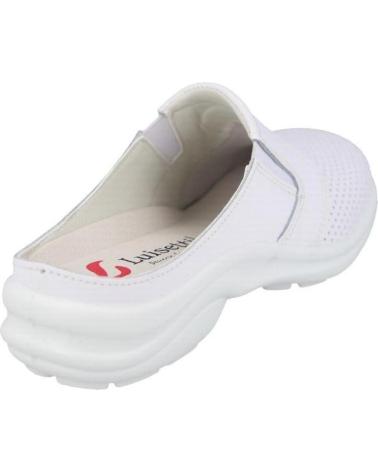 LUISETTI MENORCA CLOG 0035-2 WEISS BLANCO