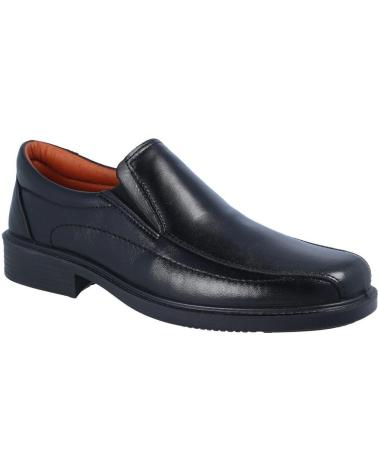 MOCASSINS LUISETTI CONFORT STEP 0104 EM PELE PRETA NEGRO