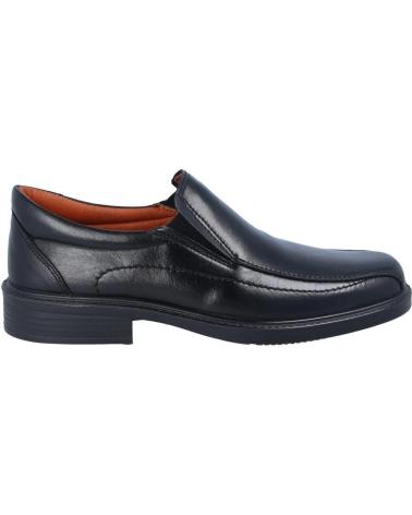 MOCASSINS LUISETTI CONFORT STEP 0104 EM PELE PRETA NEGRO