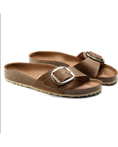 BIRKENSTOCK MADRID PIEL OILED COGNAC MARRON