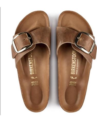 BIRKENSTOCK MADRID PIEL OILED COGNAC MARRON