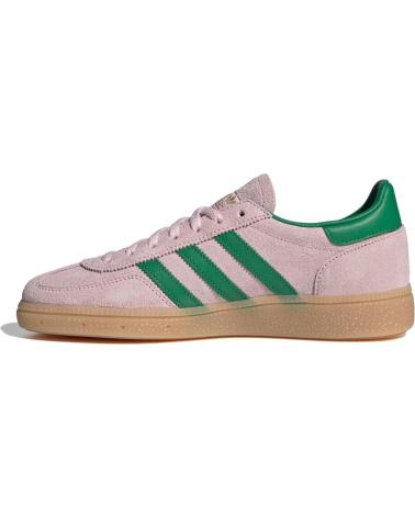 ADIDAS HANDBALL SPEZIAL WOMAN JR7347 CLEAR PINK - GREEN - GOLD META LIGHT PINK