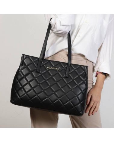 BOLSO TOTE OCARINA ACOLCHADO NEGRO VALENTINO NERO