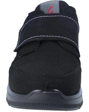 LUISETTI ZAPATO RUNNER 31113SU CON VELCRO NEGRO NEGRO