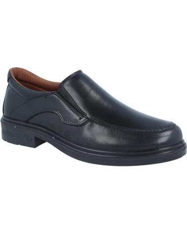 LUISETTI MEN'S COMFORT LOAFERS 33650ST BLACK NEGRO