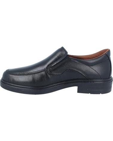 LUISETTI MEN'S COMFORT LOAFERS 33650ST BLACK NEGRO