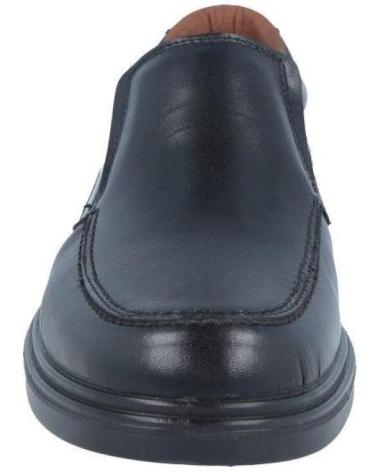 LUISETTI MEN'S COMFORT LOAFERS 33650ST BLACK NEGRO