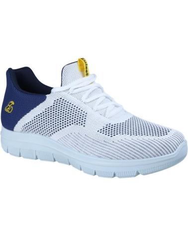 Sapatilhas-De-Hombre-LUISETTI-LUISETTI RUNNER 31120TE - TÊNIS ESPORTIVO CASUAL BRANCO-BLANCO