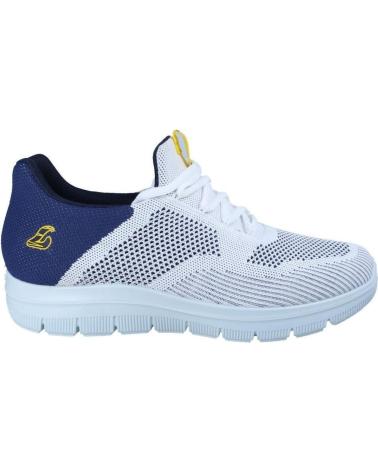 Sapatilhas-De-Hombre-LUISETTI-LUISETTI RUNNER 31120TE - TÊNIS ESPORTIVO CASUAL BRANCO-BLANCO
