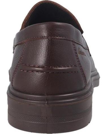 LUISETTI BOSS 34305NA BROWN LEATHER LOAFER MARRON