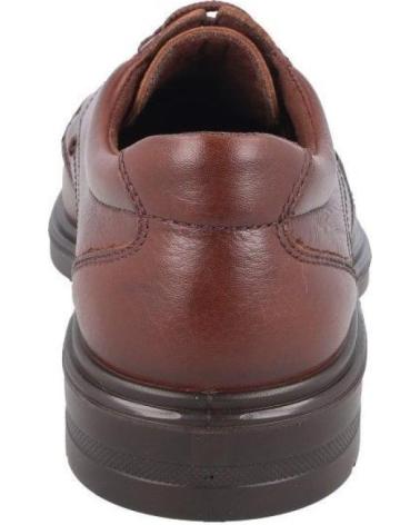 LUISETTI BROWN LEATHER BLUCHER 33601ST MARRON