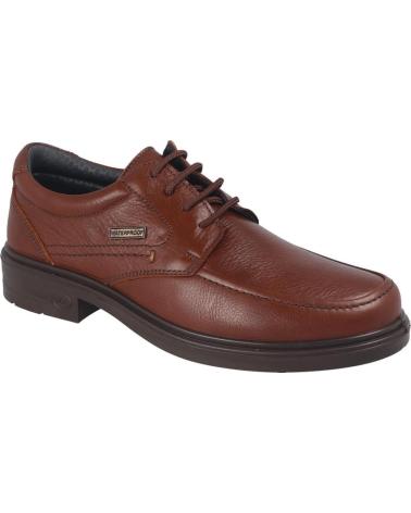 LUISETTI BROWN WATERPROOF SHOES 33601ST-W MARRON