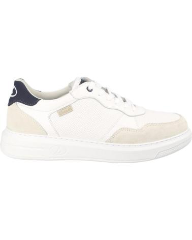 BASKETS DÉCONTRACTÉES LUISETTI BLUE 39003BI BLANCHES AVEC DÉTAILS BLEUS BLANCO