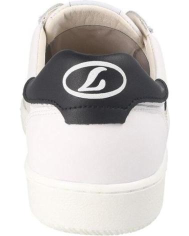 TÉNIS LUISETTI LYNN 38402BI BRANCO E PRETO NEGRO