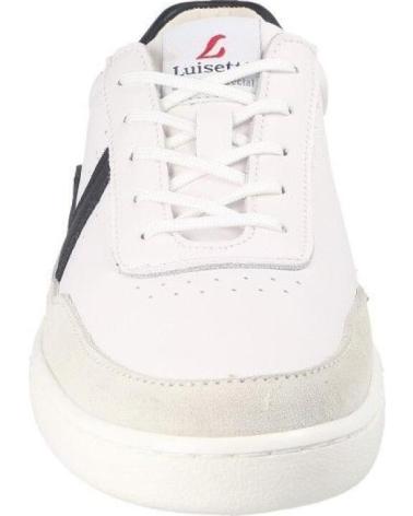 TÉNIS LUISETTI LYNN 38402BI BRANCO E PRETO NEGRO