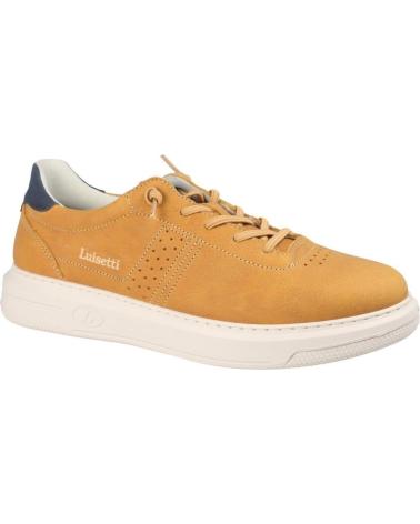 TÊNIS CASUAL LUISETTI 39103NO MOSTARDA MOSTAZA