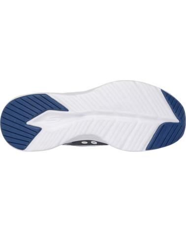SKECHERS SLIP-INS VAPOR FOAM BLANCA-AZUL BLANCO