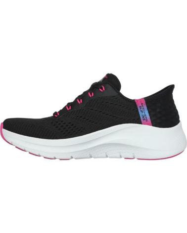 SKECHERS SLIP-INS ARCH FIT 2-0 GLOW EASY CHIC NEGRA NEGRO