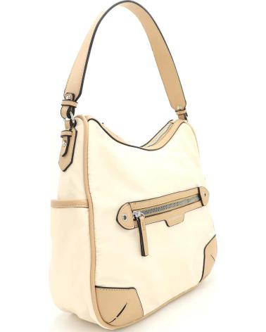 BOLSO DDONA 3082 HOMBRO BANDOLERA EN TONO HIELO HIELO