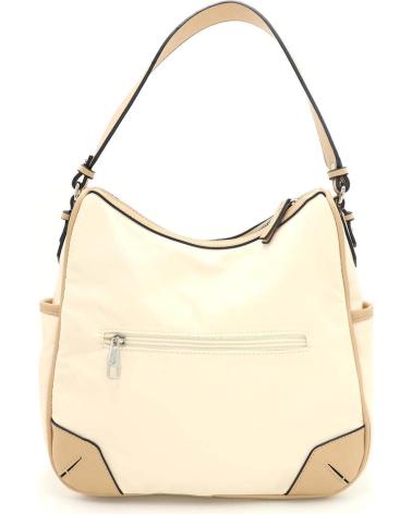 BOLSO DDONA 3082 HOMBRO BANDOLERA EN TONO HIELO HIELO