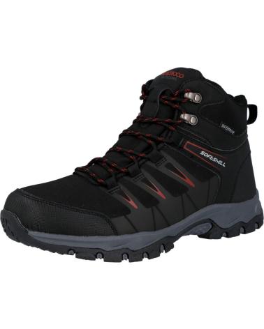 Sportivo per Uomo NICOBOCO 37-200 BOTAS TREKKING HOMBRE NEGRO