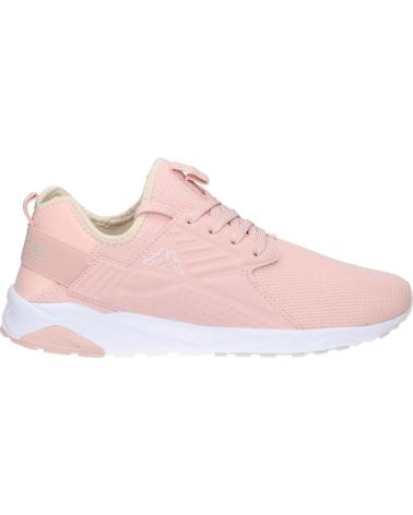 Zapatillas deporte de Mujer y Niña y Niño KAPPA 35156HW SAN PUERTO LACE A43 JR PINK LT-WHITE-BEIGE LT
