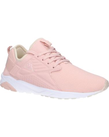 Scarpe sport per Donna e Bambina e Bambino KAPPA 35156HW SAN PUERTO LACE A43 JR PINK LT-WHITE-BEIGE LT