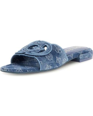 GUESS ZUECO MUJER TARISHAE AZUL