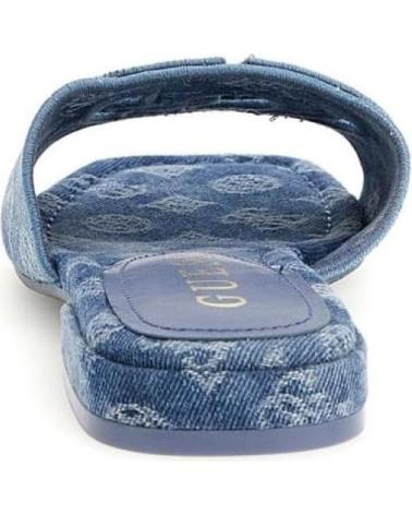 GUESS ZUECO MUJER TARISHAE AZUL