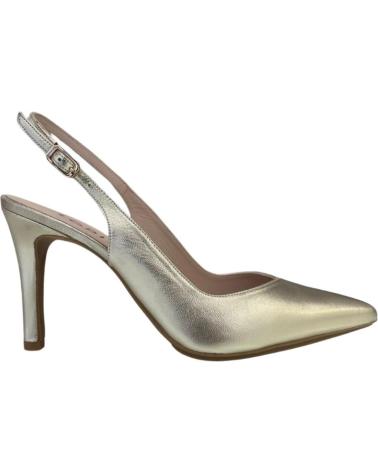 LODI RAIAN-TP - SCARPA ELEGANTE CON TACCO A PUNTA FINE DORATO VARIOS COLORES
