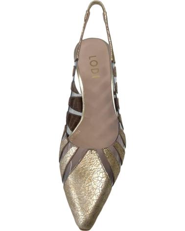 ZAPATO DE SALÓN SLINGBACK LODI GIENA PLATEADO PLATEADO