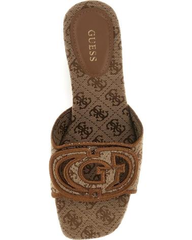 MULES CON TACCO GUESS GALSEE MARRONI MARRóN