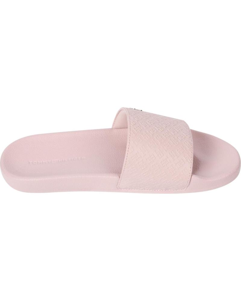 TOMMY HILFIGER FW08525: CIABATTE ROSA ROSA