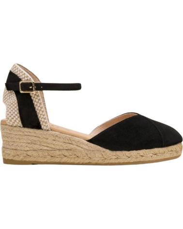 GAIMO COPITA8313 HANF-SANDALE SCHWARZ NEGRO