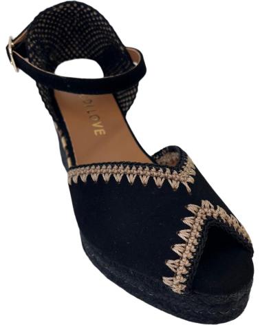 LODI SANDALIA MUJER LOVE CAVALTA NEGRO