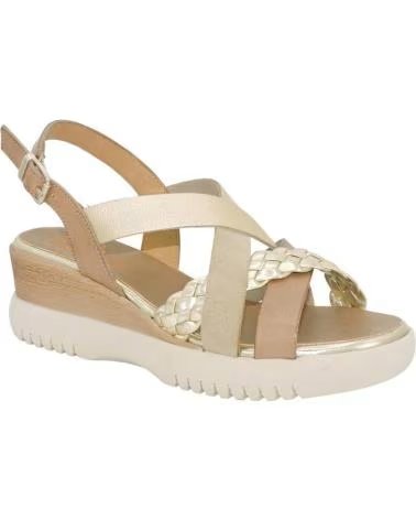 PORRONET SANDALIAS 080-3155 EN NEGRO PARA MUJER NEGRO-PLOMO