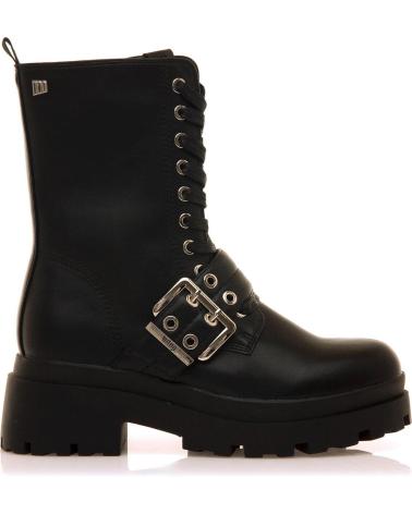 Bottes-De-Mujer-MTNG-BOTTES MTNG 54654 C58733 NOIRES AVEC LACETS ET BOUCLE-C58733---PITA-NEGRO