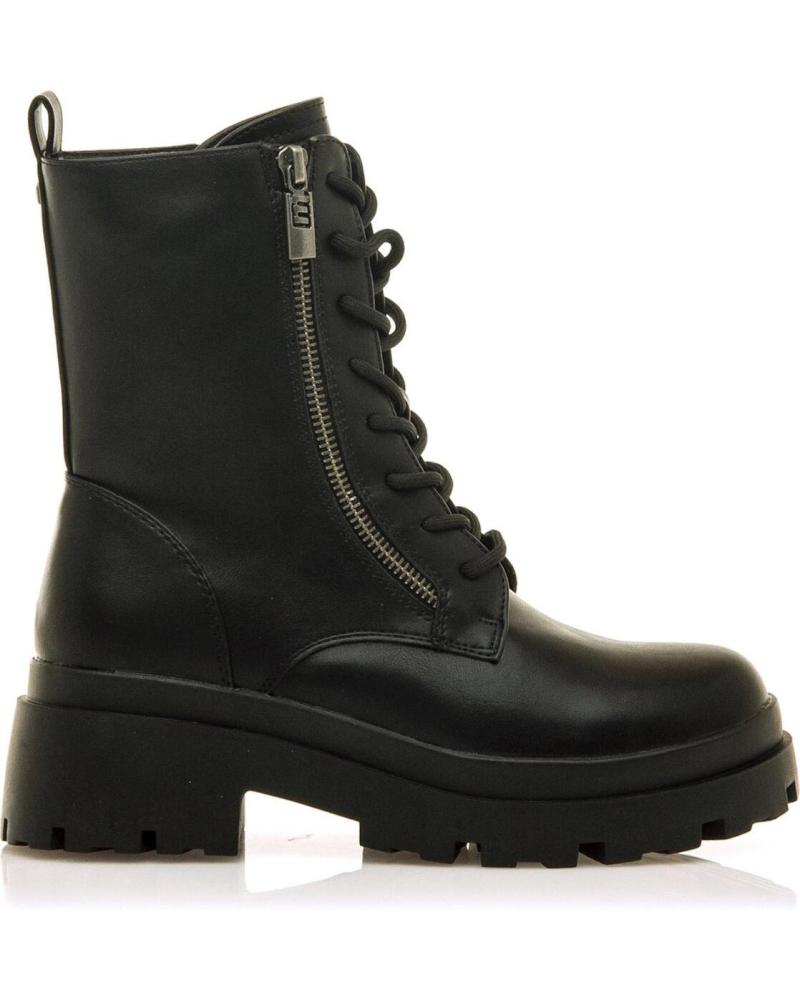 BOTA COMBAT MTNG 54587 NEGRA CON CREMALLERA Y SUELA TRACK NEGRO