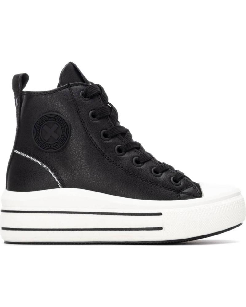 SNEAKERS ALTE XTI 151297 NERE CON PLATFORM NEGRO
