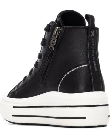 SNEAKERS ALTE XTI 151297 NERE CON PLATFORM NEGRO