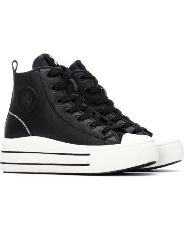 SNEAKERS ALTE XTI 151297 NERE CON PLATFORM NEGRO